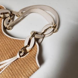 Michael Kors Woven Shoulder Bag